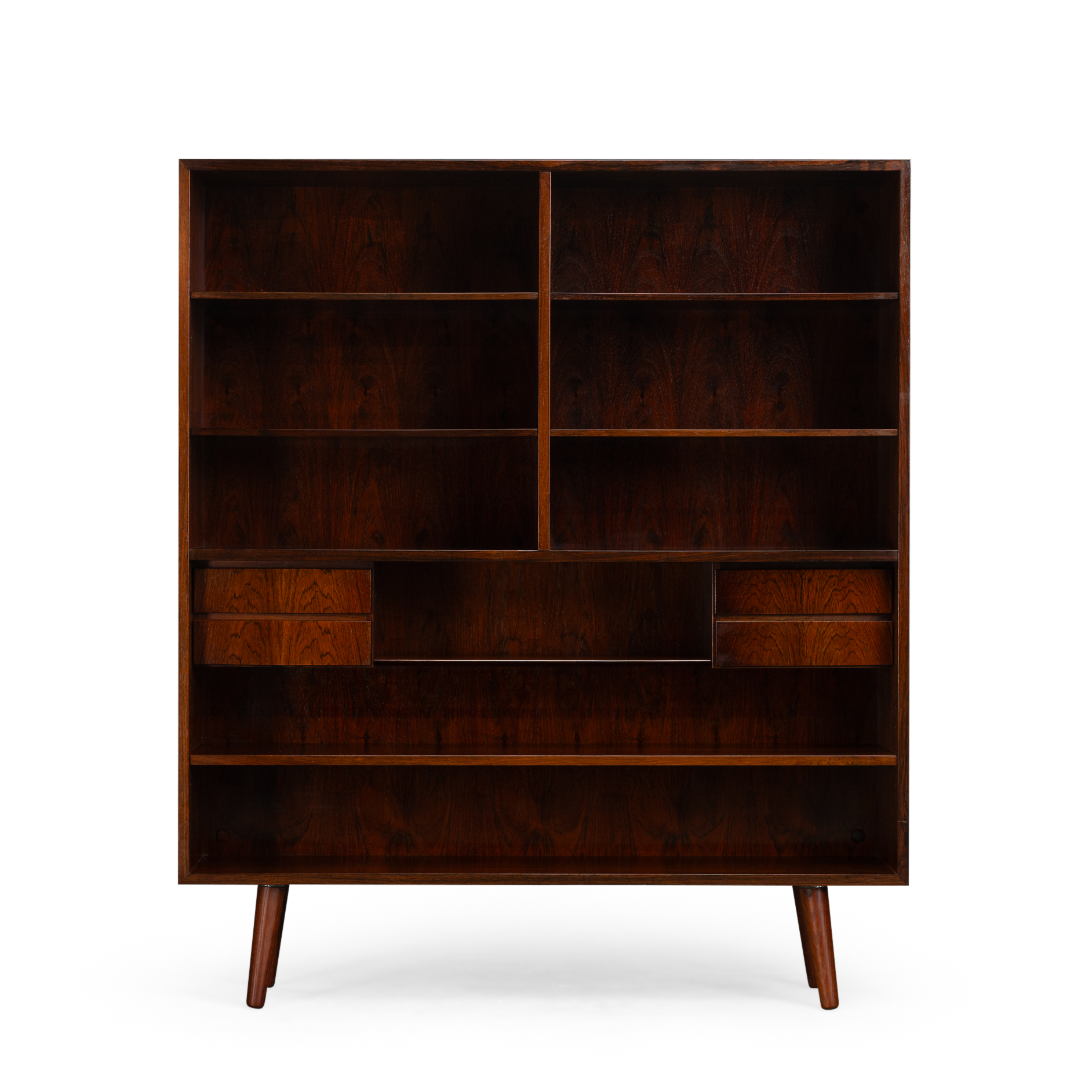 Boekenkast met lades